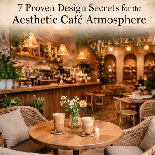 aesthetic café atmosphere