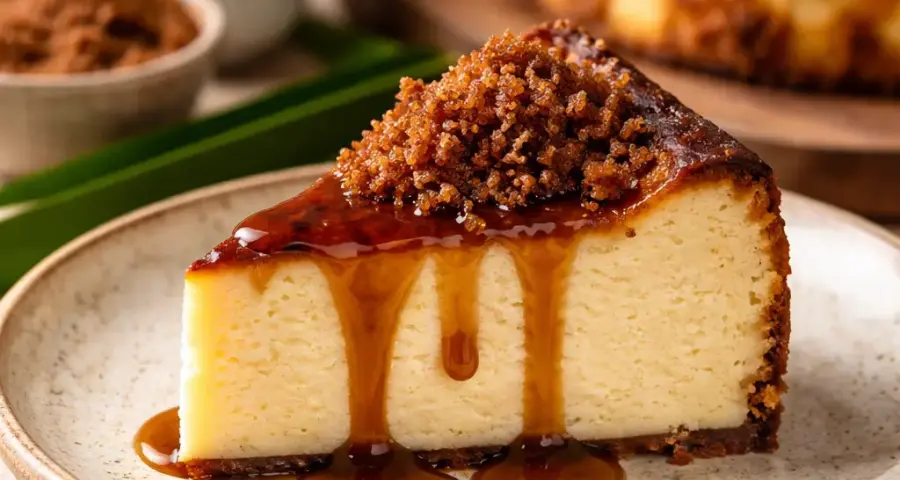 Gula Melaka Burnt Cheesecake