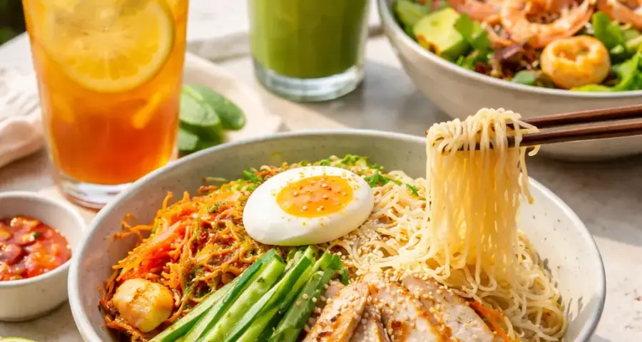 8 Refreshing Picks: Cold Noodles , Iced Drinks , and Light Salads
