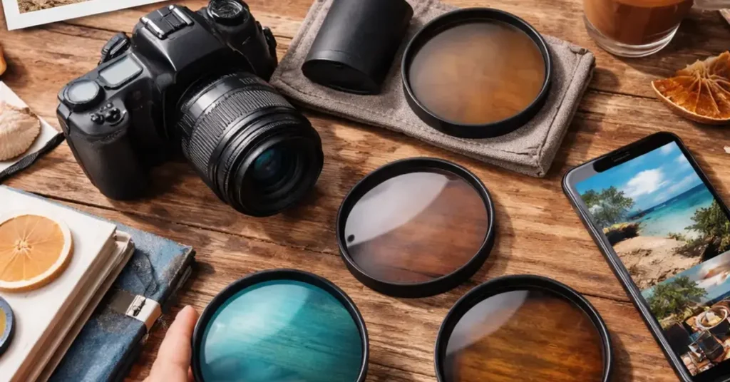 Best Filters to Enhance Kooky Plate KL’s Blue and Wood Tones, Kooky Plate KL filters, blue and wood tone photo enhancement, best filters for restaurant photography