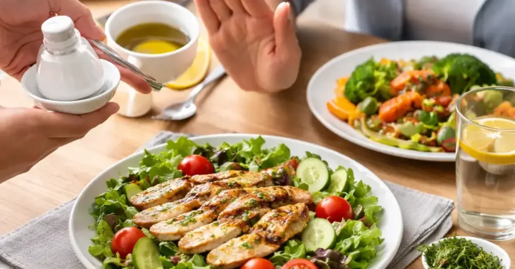 Can You Ask for Less Oil or Less Salt, ask for less oil, ask for less salt, dietary modifications