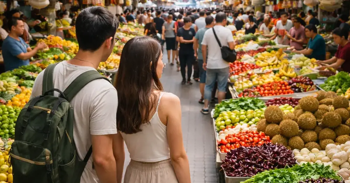 Chow Kit’s Local Market, Chow Kit Market guide, Kooky Plate KL, explore Chow Kit after meal