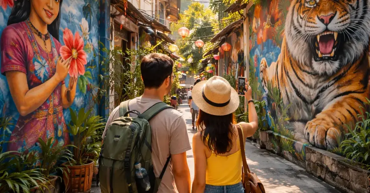 Chow Kit walking tour, Chow Kit street art, Kuala Lumpur walking tour, hidden gems Chow Kit