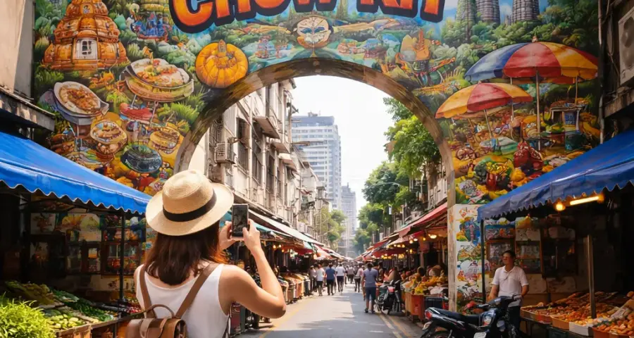 Stop 1: Jalan Haji Hussein Mural – The Gateway to Chow Kit street art