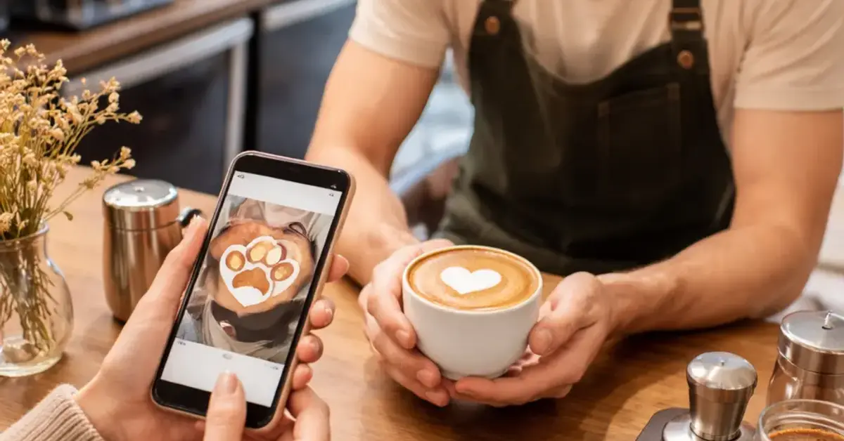 custom latte art, how to order latte art, latte art request etiquette