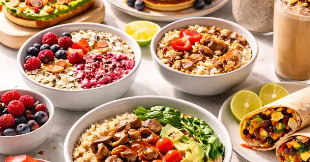 egg-free breakfast options, egg-free breakfast, egg-free breakfast ideas, breakfast without eggs