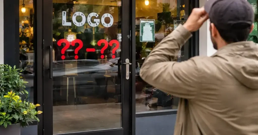 Exterior Signage, exterior signage review, logo origin story graffiti, signage operating hours clear