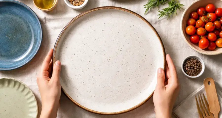 How to Choose Your Hero Plate for a Flat Lay