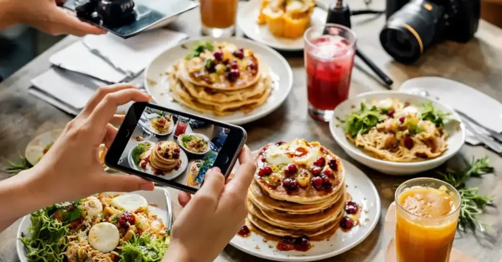 food photos at Kooky Plate KL, Kooky Plate KL food photography, beginner food photo tips KL, how to take food photos at restaurants