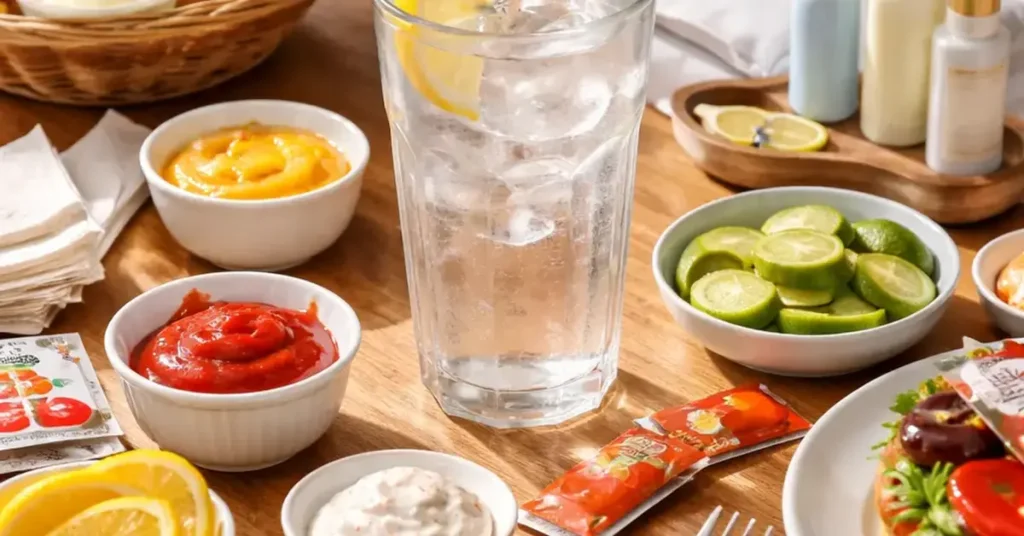 free things you can request, free condiments, free extras at restaurants