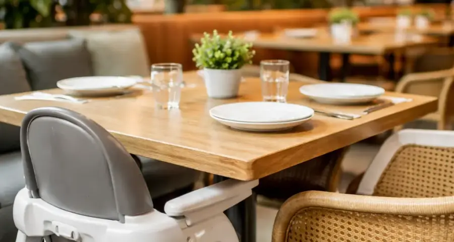 What Makes a Table Truly High-Chair Accessible at Kooky Plate KL?