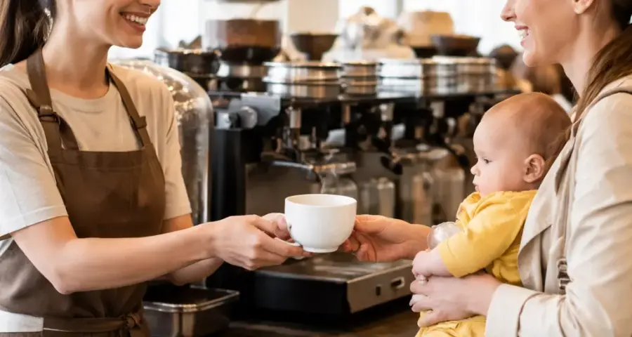 Method 1: Ask the Barista for a Cup of Hot Water