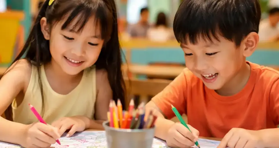 5 Tried-and-True Ways to keep kids entertained while waiting for food at Kooky Plate KL