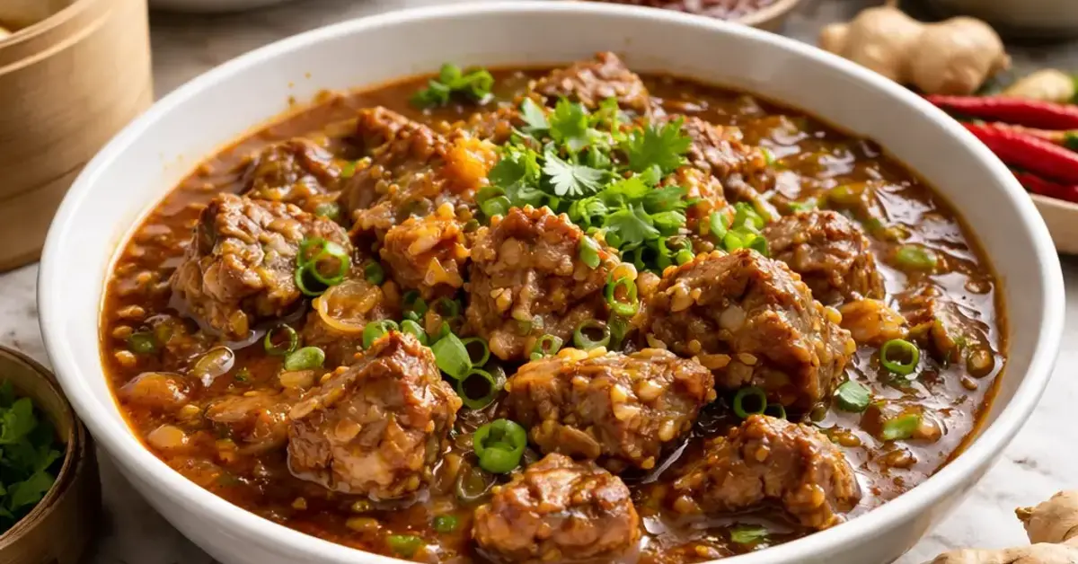 Kooky Plate KL Cantonese Lamb Dish, Kooky Plate KL, Cantonese lamb dish recipe
