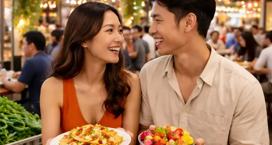 Why This Kuala Lumpur Food Market Combo Works So Well