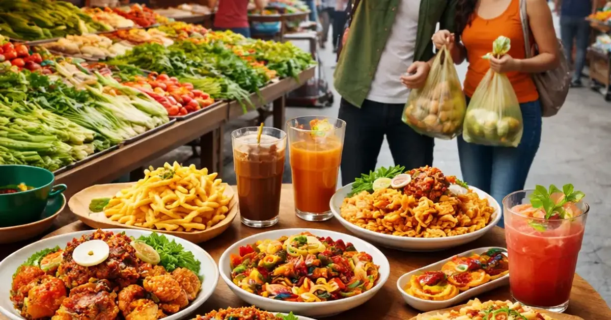 Kooky Plate KL, Chow Kit Market guide, Kuala Lumpur food market combo