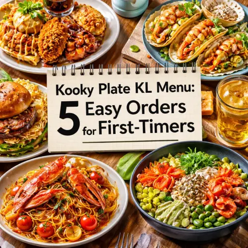 Kooky Plate KL menu