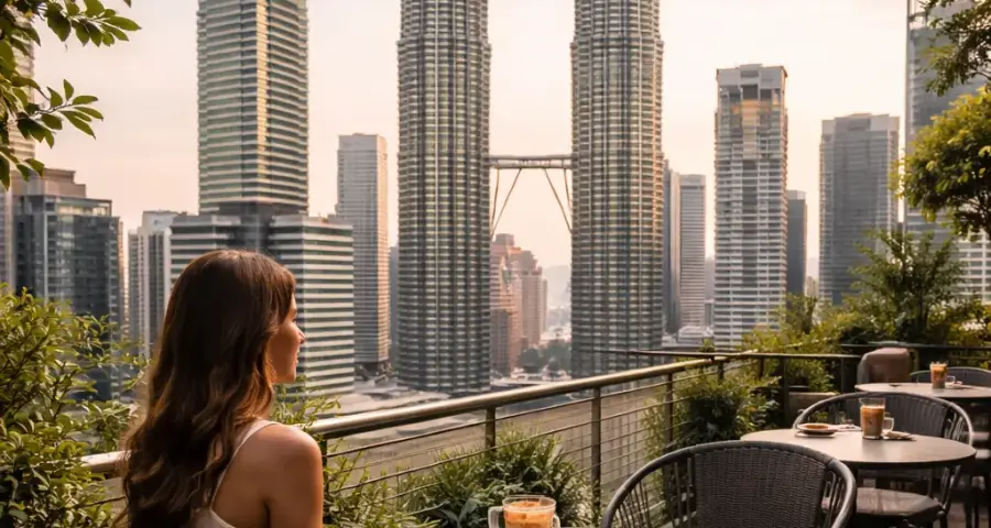 What Makes Kooky Plate KL a Unique Petronas Twin Towers View Cafe