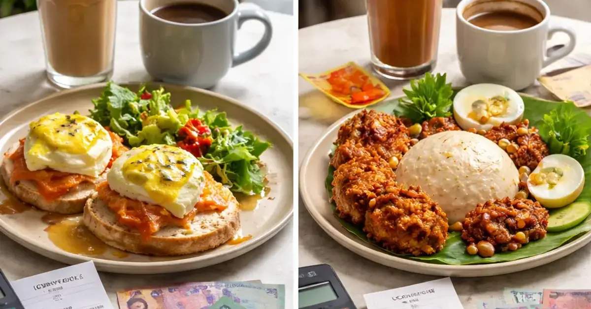 Kooky Plate KL prices vs Chow Kit cafes, Kooky Plate KL prices, Chow Kit cafe prices, Kooky Plate KL review