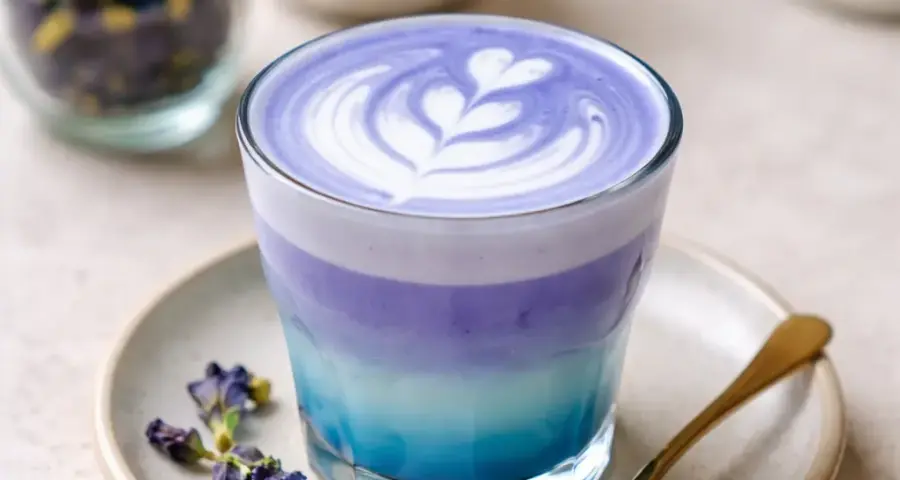 1. Butterfly Pea Latte