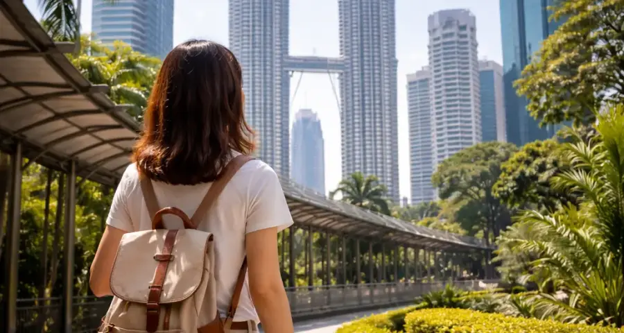 Walk from Kooky Plate KL to KLCC: Quick and Free