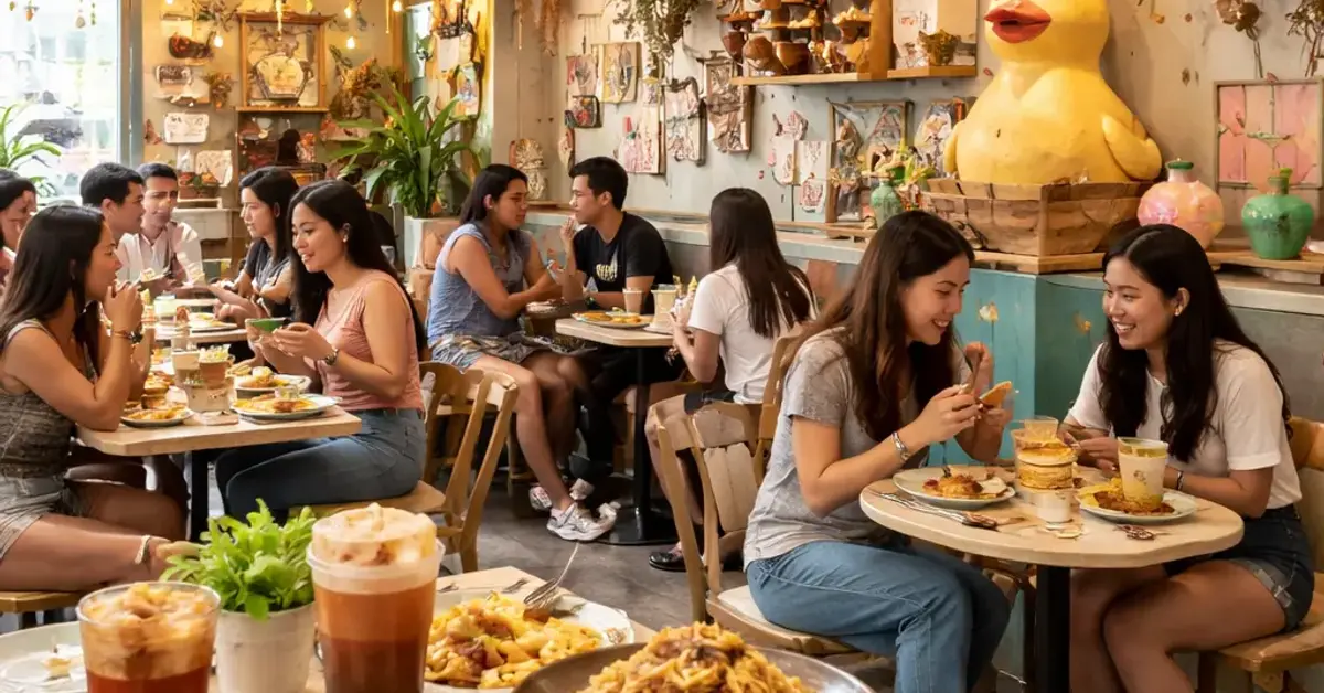 Kooky Plate KL, unique cafes in Kuala Lumpur, quirky dining experience KL