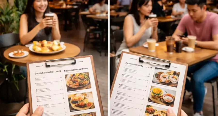 What Makes Kooky Plate KL vs. Nearby Cafes a Fair Comparison?