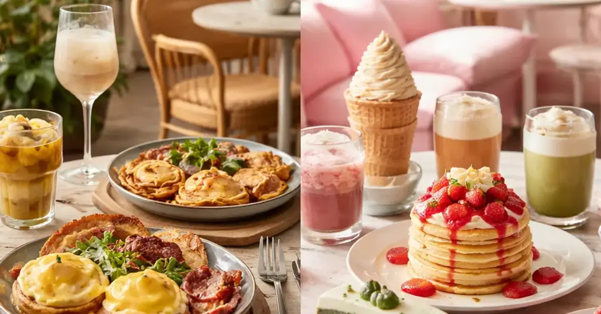 Kooky Plate vs. Kooky Cream, sister cafes, Kooky Plate vs Kooky Cream, unique offerings cafes