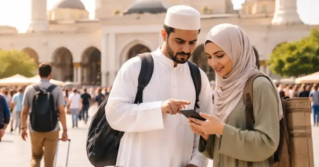 nearby mosques for Muslim visitors, nearby mosques, prayer facilities for visitors, Muslim travel guide mosques