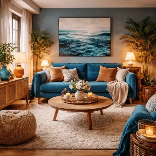 Ocean Blue interior design