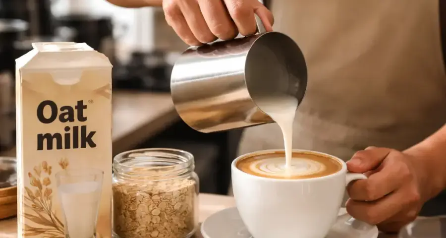 Oat Milk at Kooky Plate: Creamy, Barista-Friendly, and Always Available