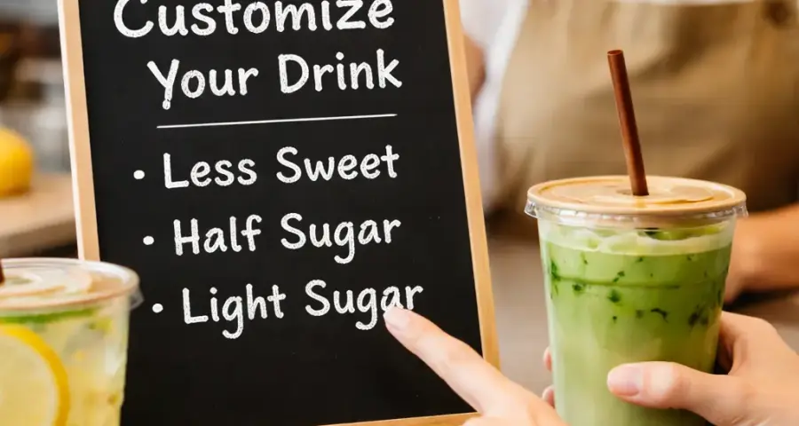How to Order Less Sweet: 6 Proven Steps