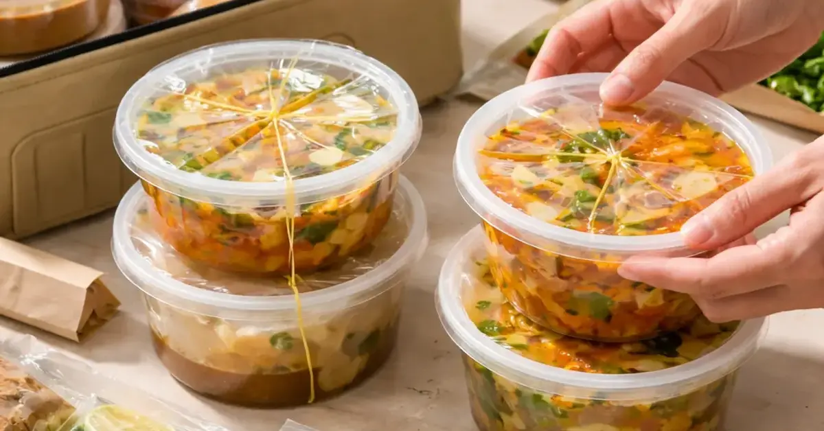 pack Kooky Plate KL’s soupy dishes for takeout without spilling, Kooky Plate KL takeout, pack soupy dishes without spilling