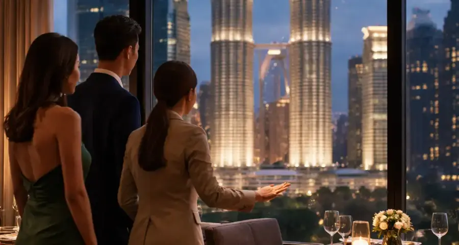 How to Choose the Best Table for the Petronas Twin Towers View from Your Table