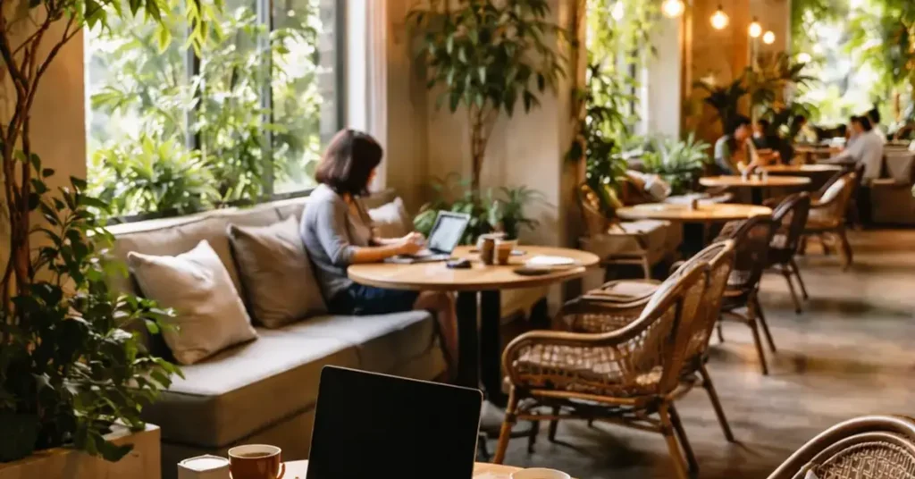 quiet corners in Kooky Plate KL, quiet corners Kooky Plate KL, relaxation spots KL, Kooky Plate KL work spaces