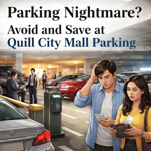 Quill City Mall parking