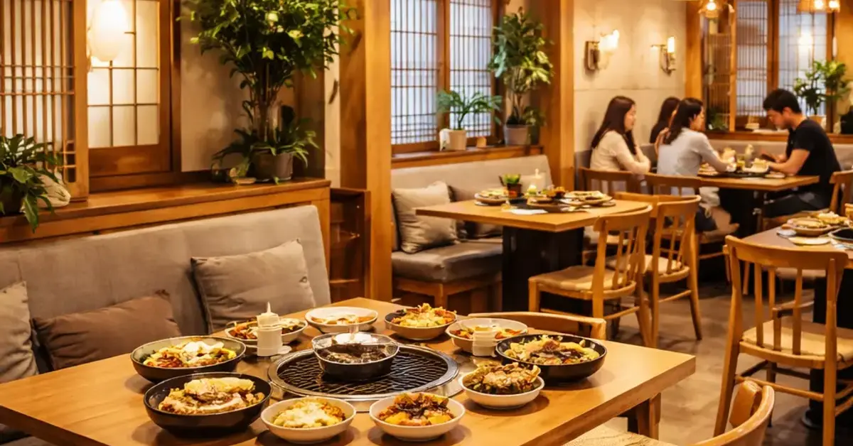 Seating and Atmosphere Korea Vibes, seating comfort, Korea vibes, family-friendly restaurant