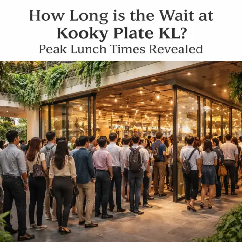 typical wait time at Kooky Plate KL