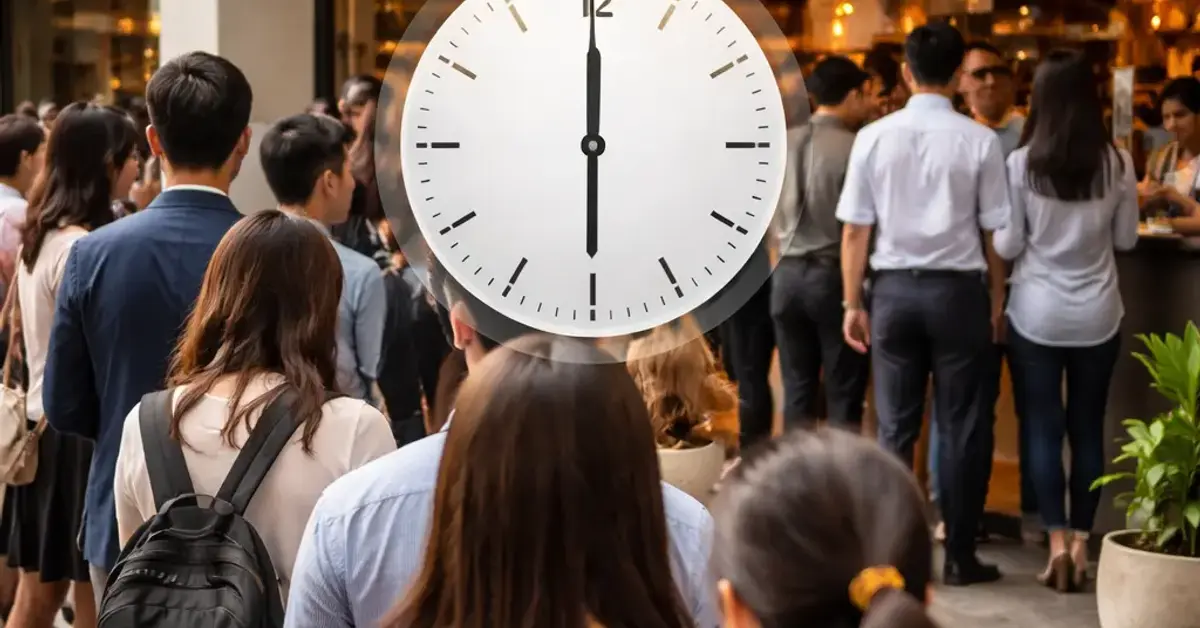 typical wait time at Kooky Plate KL, Kooky Plate KL wait time, peak lunch hours Kooky Plate
