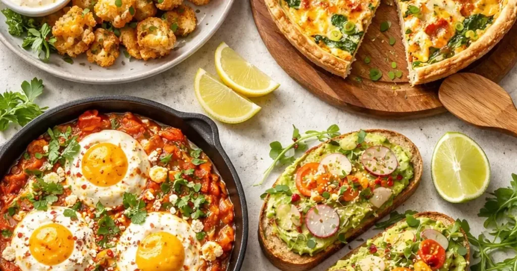 vegetarian and healthy choices, vegetarian bites, healthy brunch ideas, cauliflower bites recipe