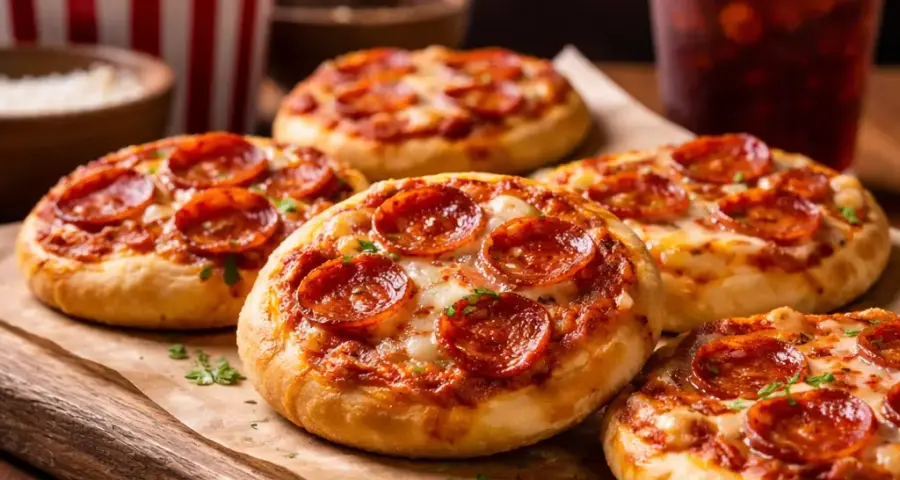 1. Mini Pepperoni Pizza – Perfect for Action Movies
