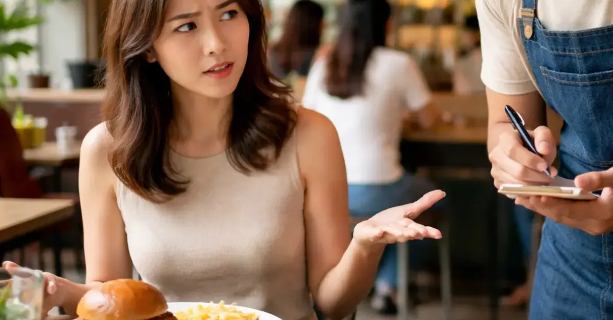 wrong order at Kooky Plate KL, wrong order fix, Kooky Plate KL, politely complain restaurant